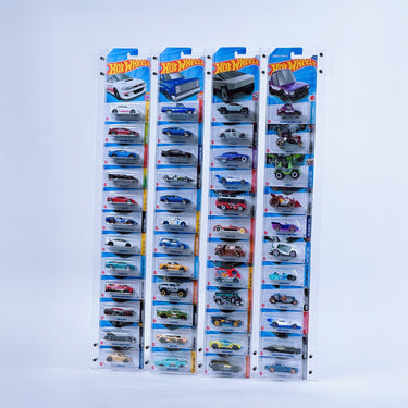 Premium Wall-Mounted Hot Wheels Cars Holder